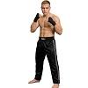 FIGHT-FIT - Kick-Boxing Hosen / Satin / Schwarz
