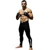 FIGHTERS - Compression Spats / Giant 2.0 / Schwarz / Large