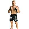 FIGHTERS - Muay Thai Shorts / Fight Club Skull / Schwarz