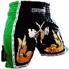 FIGHTERS - Thaibox Shorts / Elite Fighters / Schwarz-Grün / XL