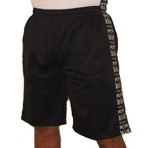 FIGHT-FIT - Fitness Shorts / Schwarz / Small