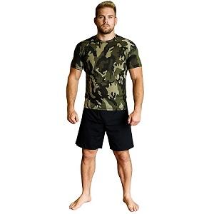 FIGHTERS - Rash Guard / Camouflage / XS  (- 155 cm 12 - 16 Jahre)