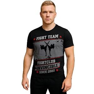 FIGHTERS - T-Shirt / Fight Team Invincible / Schwarz / Large