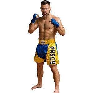FIGHTERS - Muay Thai Shorts / K-1 / Bosnien-Bosna / Small