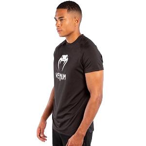 Venum - T-Shirt / Classic Dry Tech / Schwarz-Weiss / XL